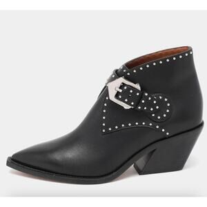 Givenchy Elegant leather western studded ankle boots 6